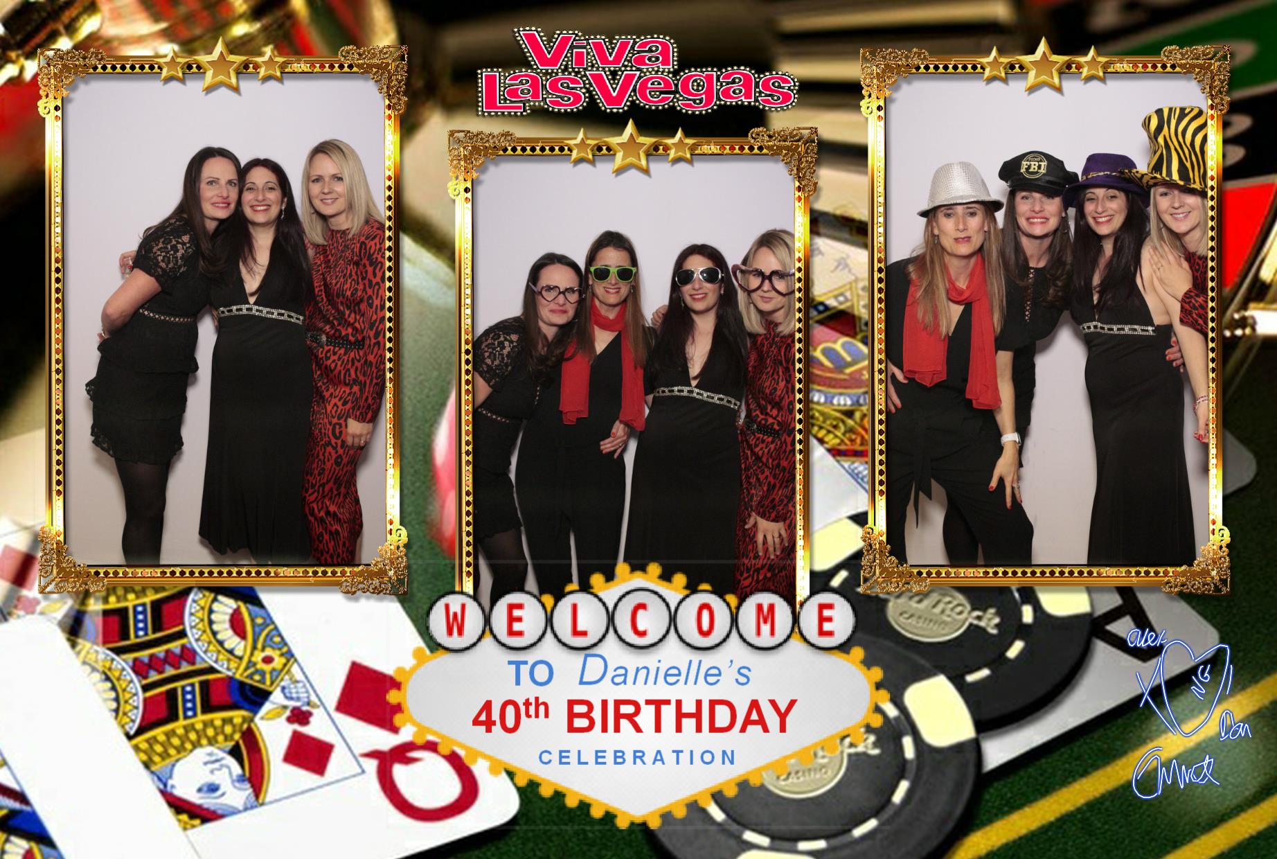 Danielle’s 40th birthday | View more photos from the event at gallery.myphotoboothexperience.co.uk/u/MyPhotoBoothExperienceLtd/Danielle’s-40th-birthday